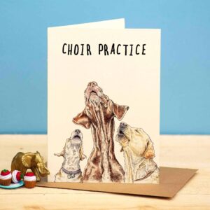 Choir Practice Card