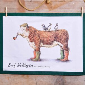 Beef Wellington Tea Towel