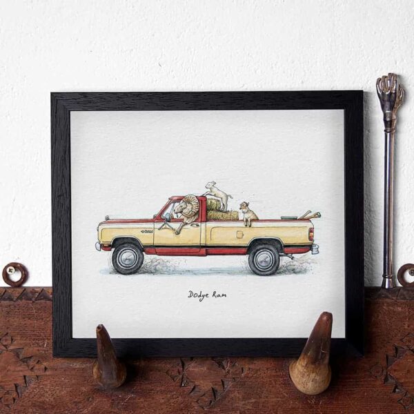 Dodge Ram Print