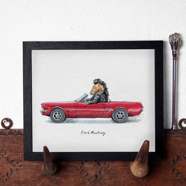 Ford Mustang Print