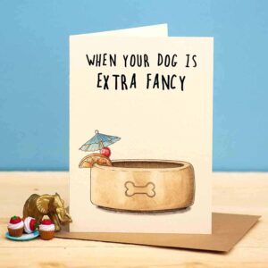 Fancy Dog Card