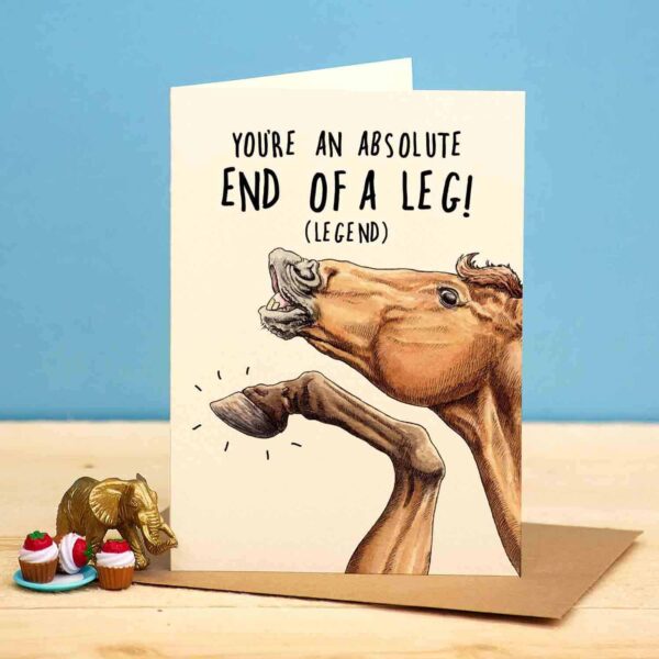 End Of A Leg Card