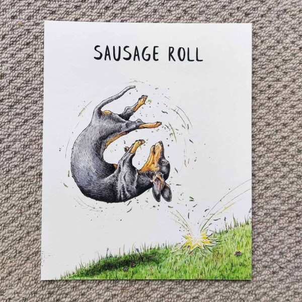 Sausage Roll Print – Marked