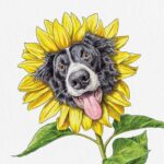 Collie Flower Print - Image 3