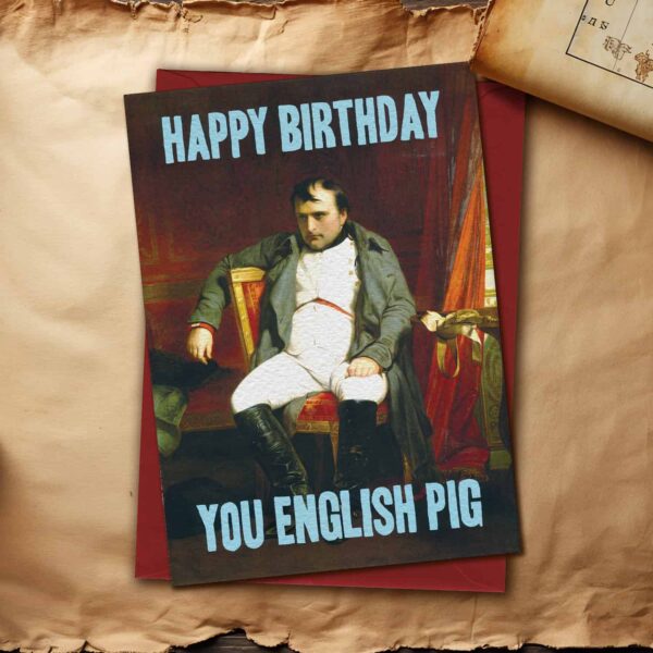English Pig Card – Pre order