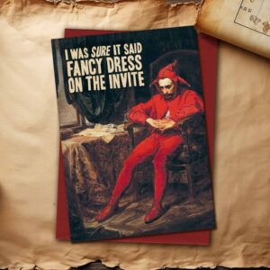 Fancy Dress Card – Pre order