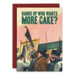 Hands Up For Cake Card - Pre order - Image 3