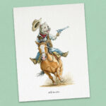 Wild Westie Print (Large) - Image 2